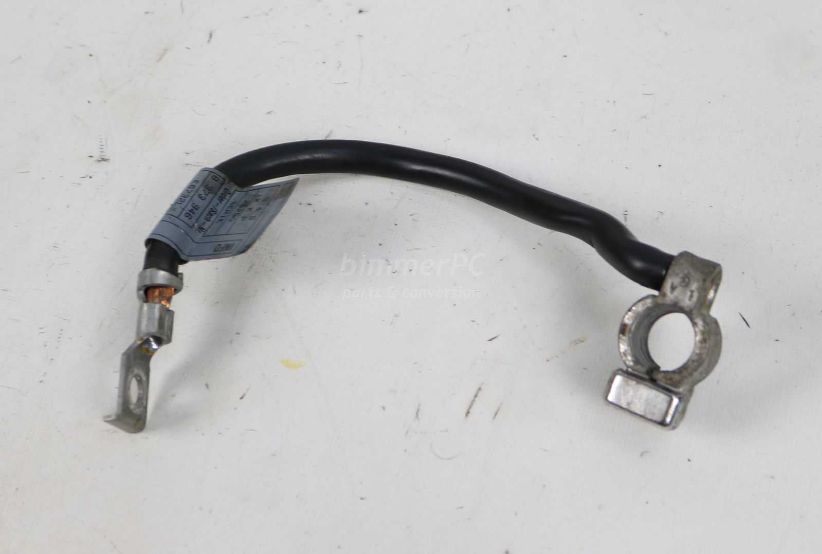 Picture of BMW 61128373946 Battery Grounding Cable Brown Negative Terminal E46 for sale