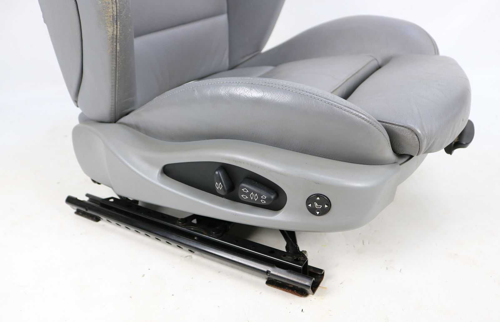 Picture of BMW  Front Right Passengers Gray Leather Sport Seat E46 Coupe for sale