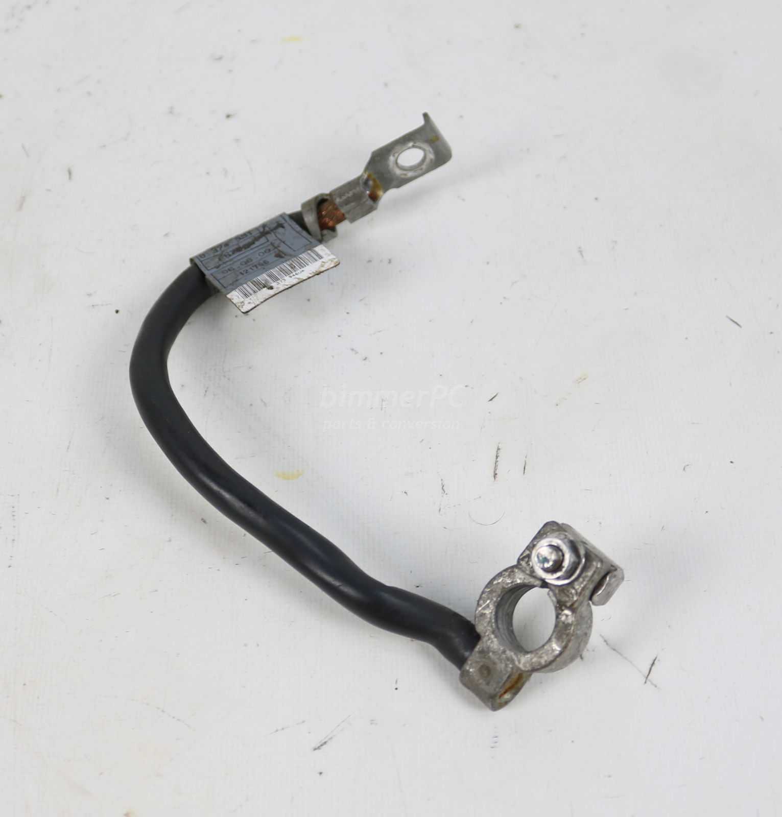 Picture of BMW 61128373946 Battery Grounding Cable Brown Negative Terminal E46 for sale