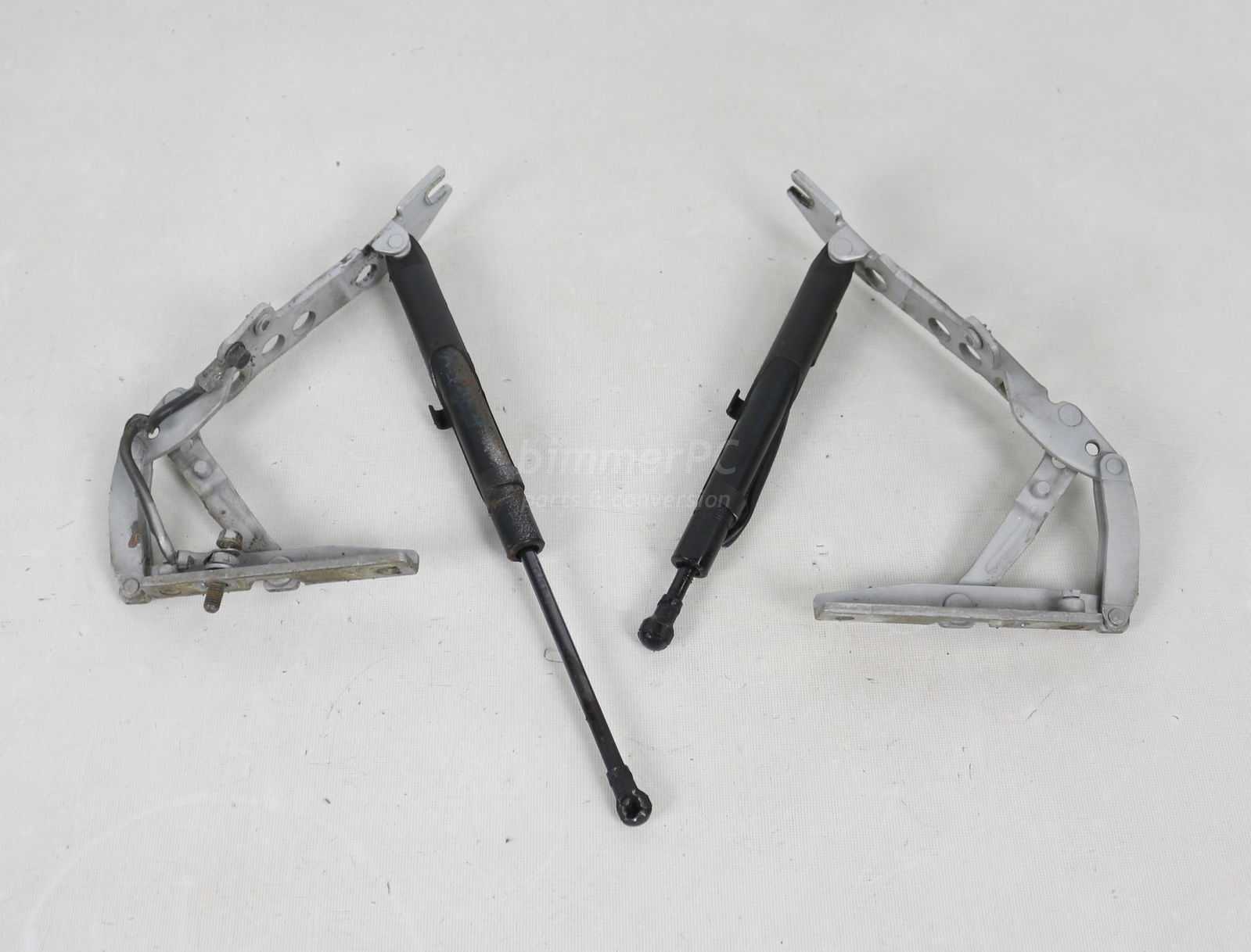 Picture of BMW  Hood Support Mounting Hinges Brackets Lift Arms Left Right Set E38 for sale