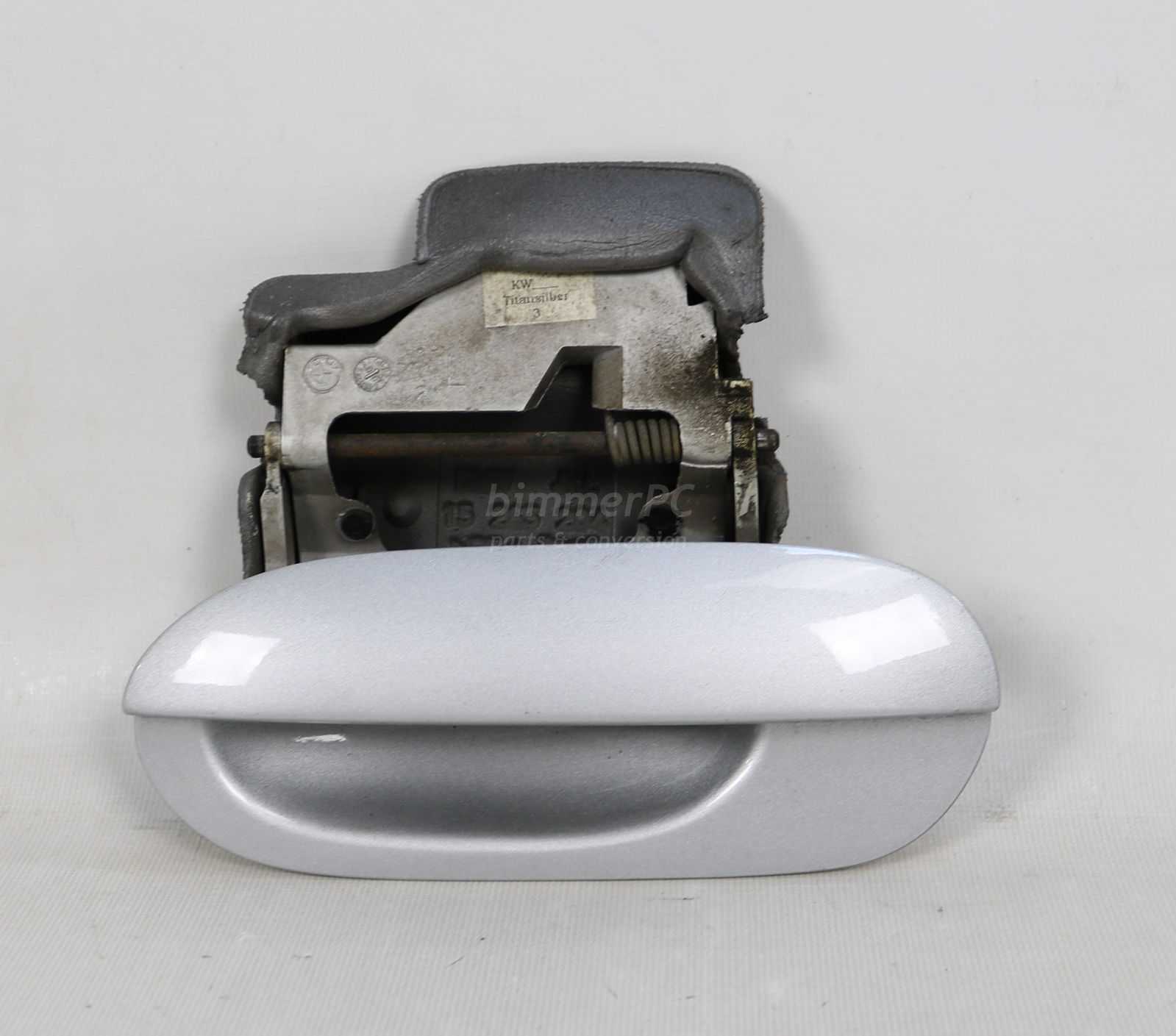 Picture of BMW 51218240415 Rear Left Illuminated Exterior Outside Door Handle E38 Late for sale