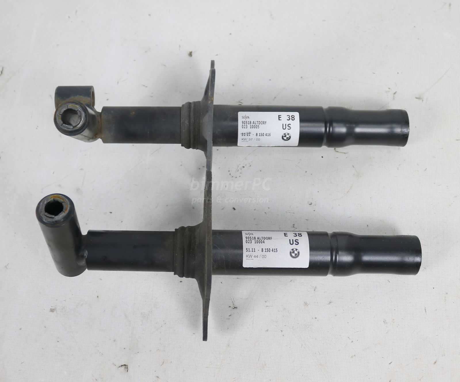 Picture of BMW 51118150416 Front Bumper Shocks Impact Struts Mounts Supports E38 for sale