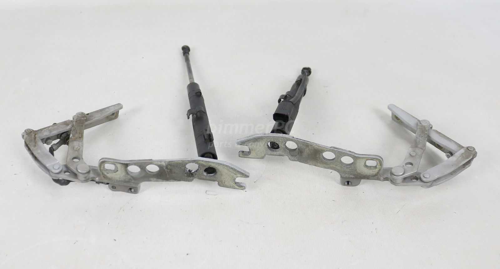 Picture of BMW  Hood Support Mounting Hinges Brackets Lift Arms Left Right Set E38 for sale