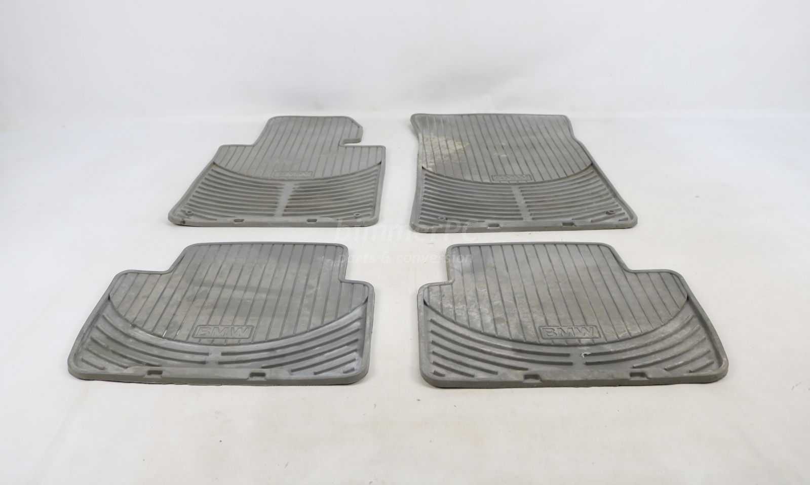 Picture of BMW  Gray Rubber Floor Mats RWD E46 Sedan Touring Wagon for sale