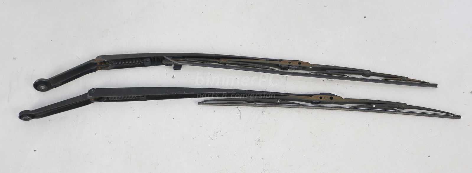 Picture of BMW  Front Windshield Wipers Arms Blades Left Right Set E46 for sale