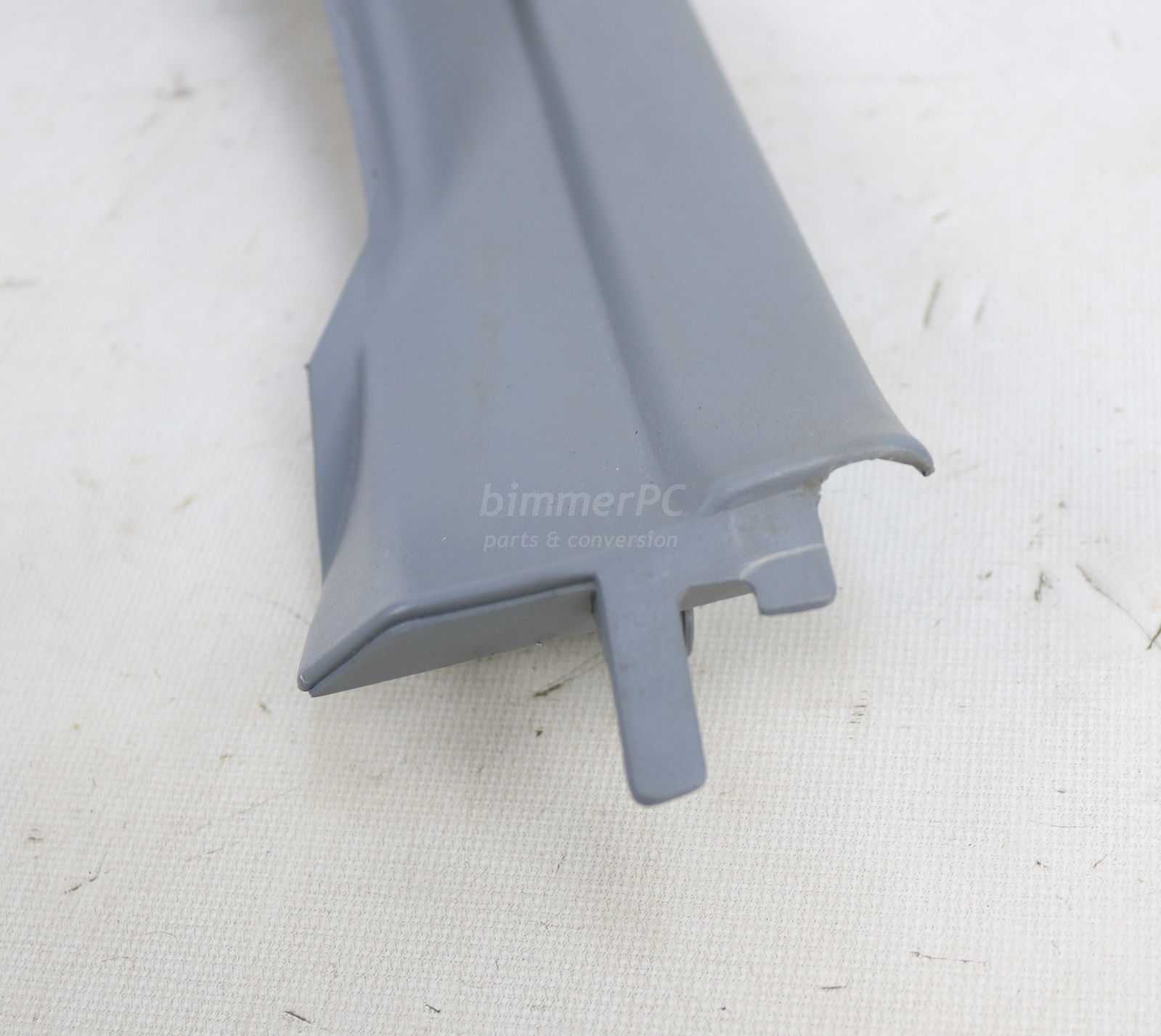 Picture of BMW 51478227526 Gray Rear Right Door Overcenter Trim Edge Protector Sill Strip E46 Sedan Touring Wagon for sale