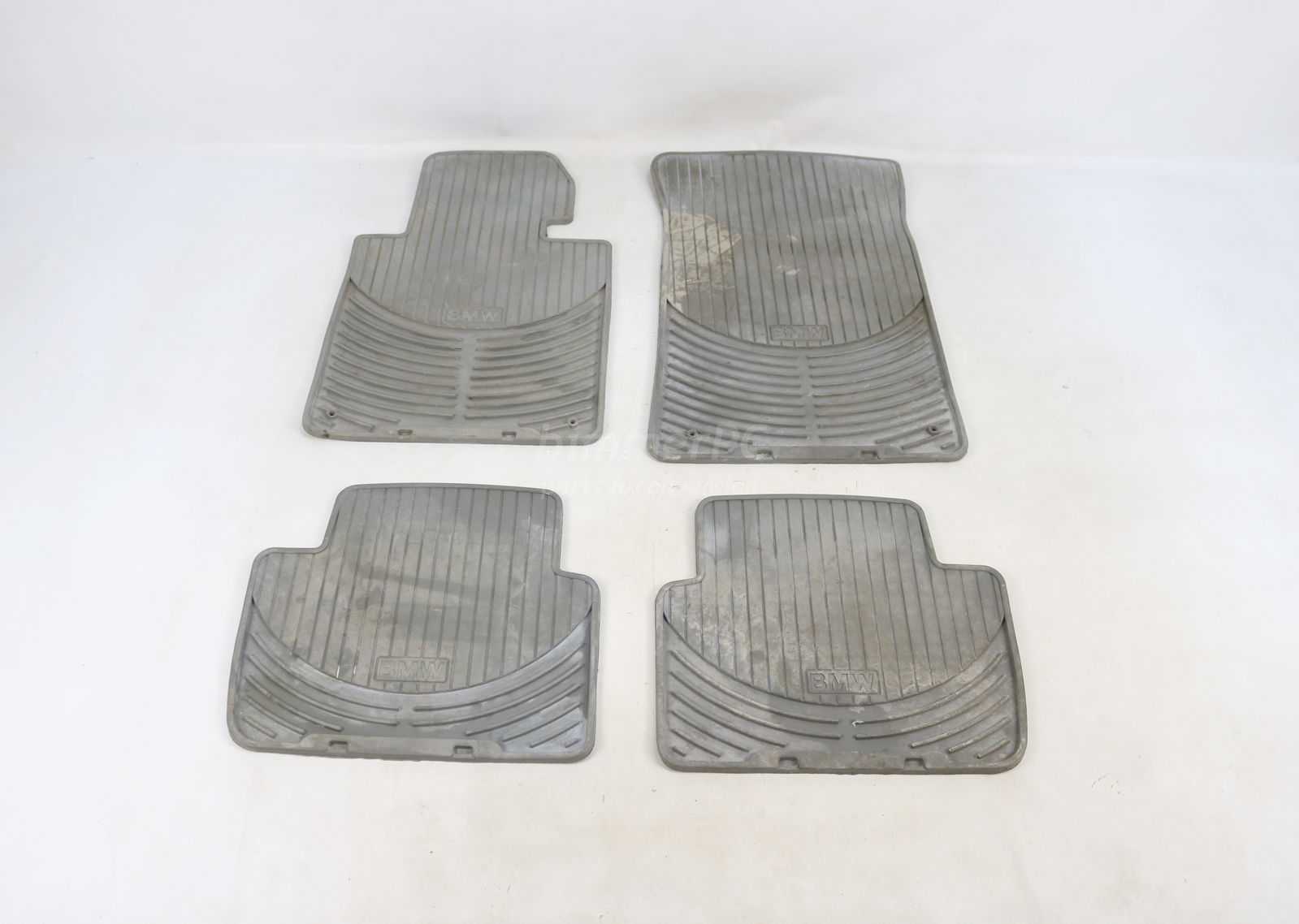 Picture of BMW  Gray Rubber Floor Mats RWD E46 Sedan Touring Wagon for sale