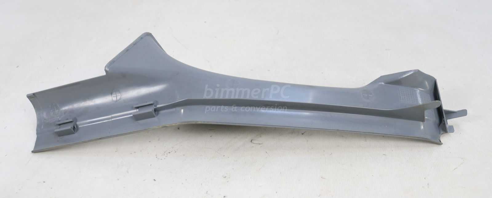 Picture of BMW 51478227526 Gray Rear Right Door Overcenter Trim Edge Protector Sill Strip E46 Sedan Touring Wagon for sale