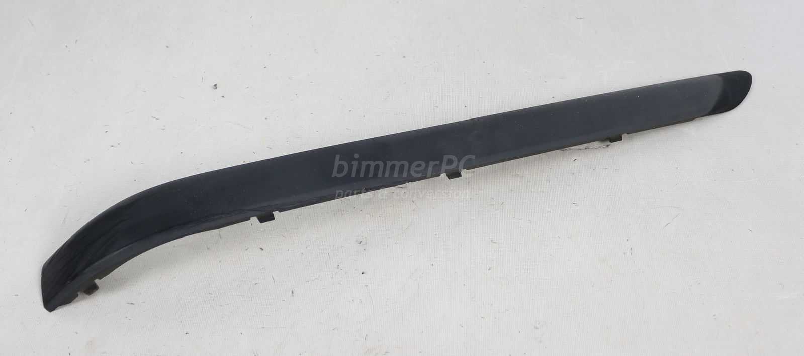 Picture of BMW 51127030604 Rear Right Bumper Trim Impact Strip Moulding E46 Sedan Late for sale