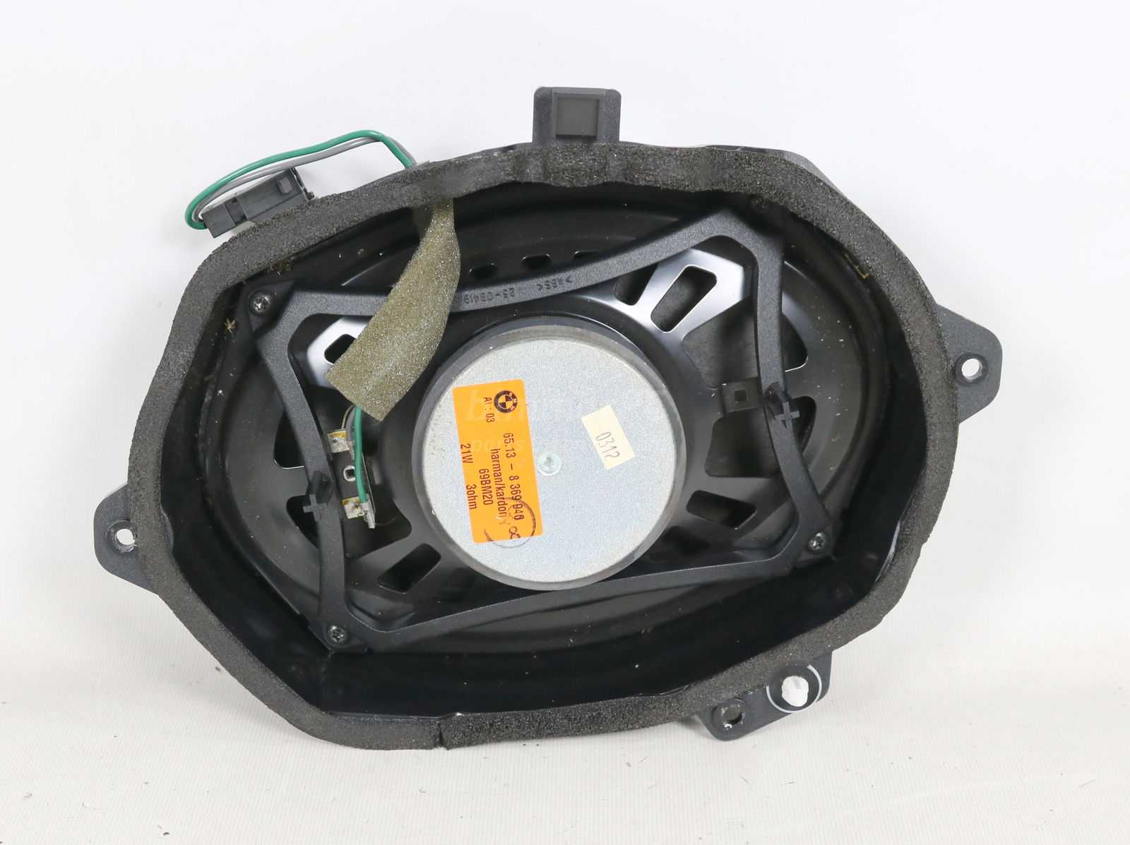 Picture of BMW 65138369940 Harman Kardon Rear Right Subwoofer Speaker E46 Sedan for sale