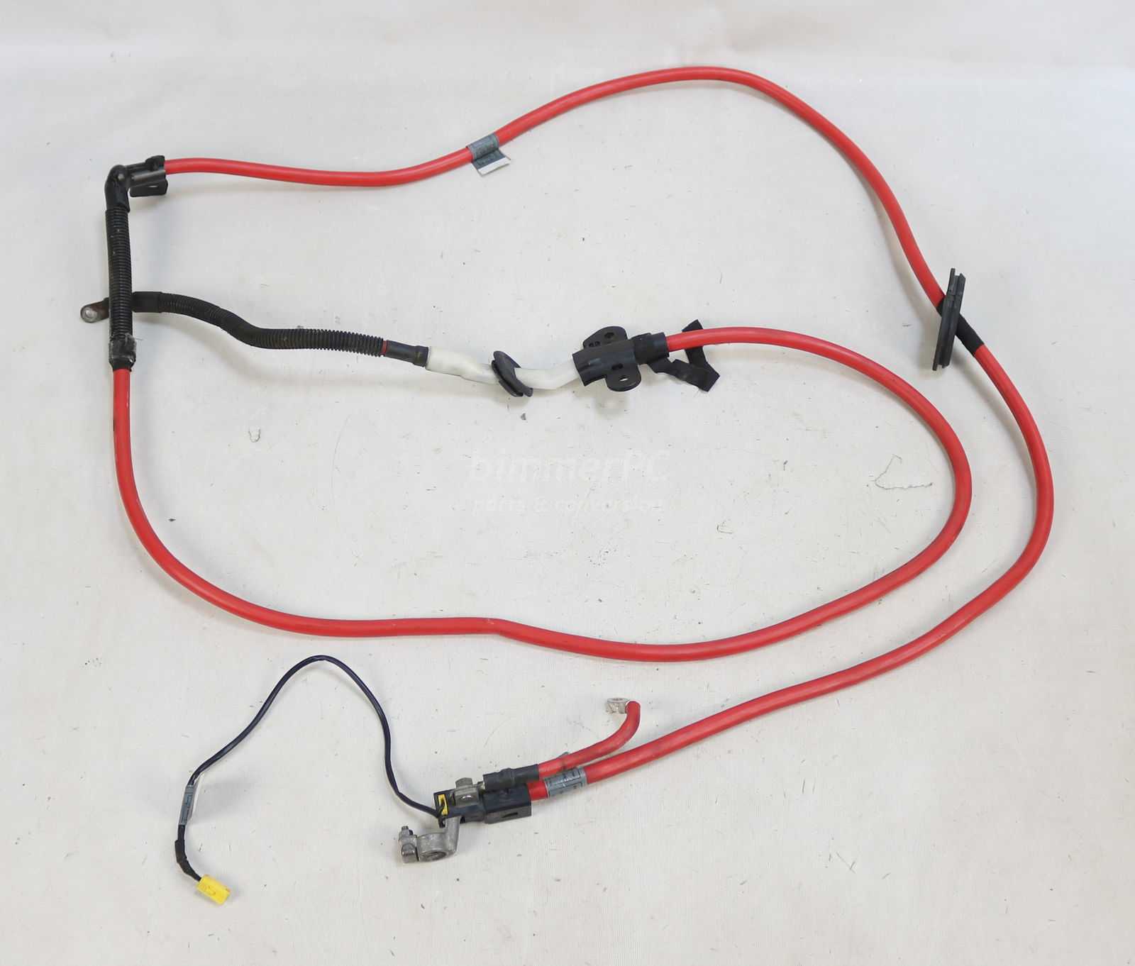 Picture of BMW 12421436898 Red Positive Battery Cable BST E38 740iL 750iL for sale