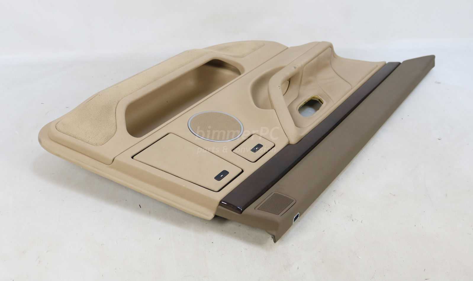 Picture of BMW  Left Rear Passengers Door Panel Sand Beige Tan Chrome Line E38 Long Wheelbase for sale