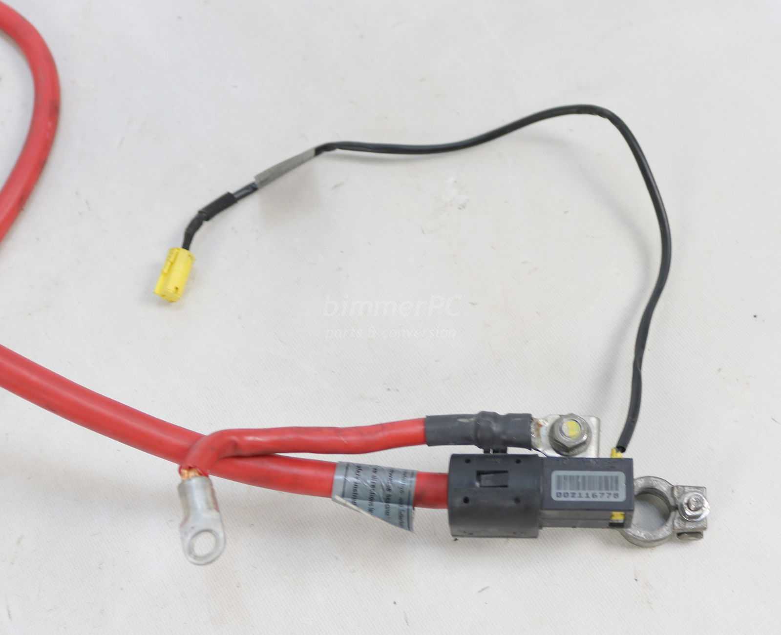 Picture of BMW 12421436898 Red Positive Battery Cable BST E38 740iL 750iL for sale