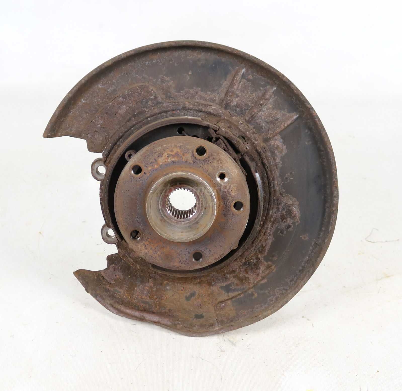 Picture of BMW 33321090748 Right Rear Wheel Bearing Hub Carrier Kingpin Knuckle Brake Mount E38 for sale