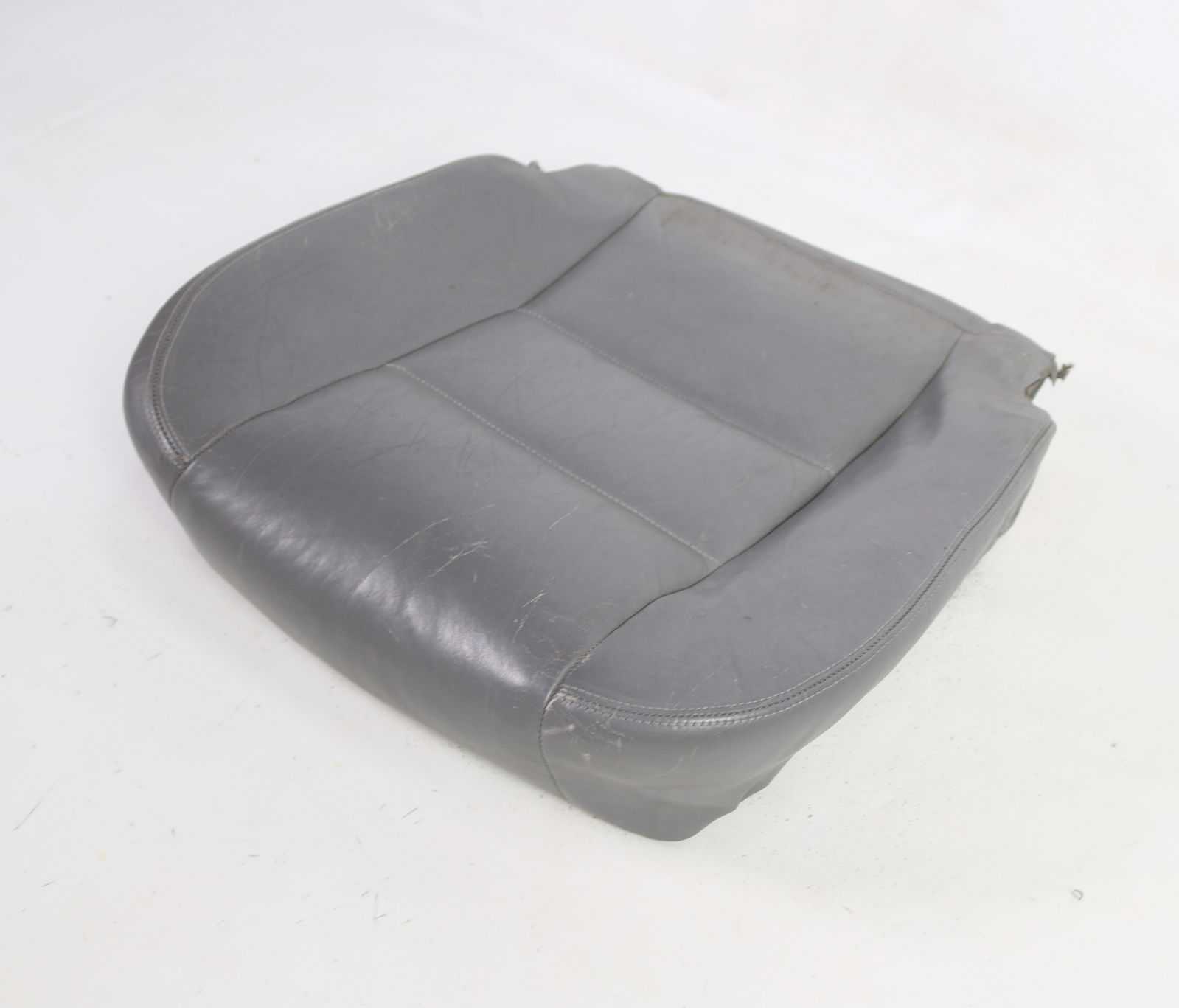 Picture of BMW 52101966142 Front Seat Base Cushion Gray Heated Leather E32 E34 for sale