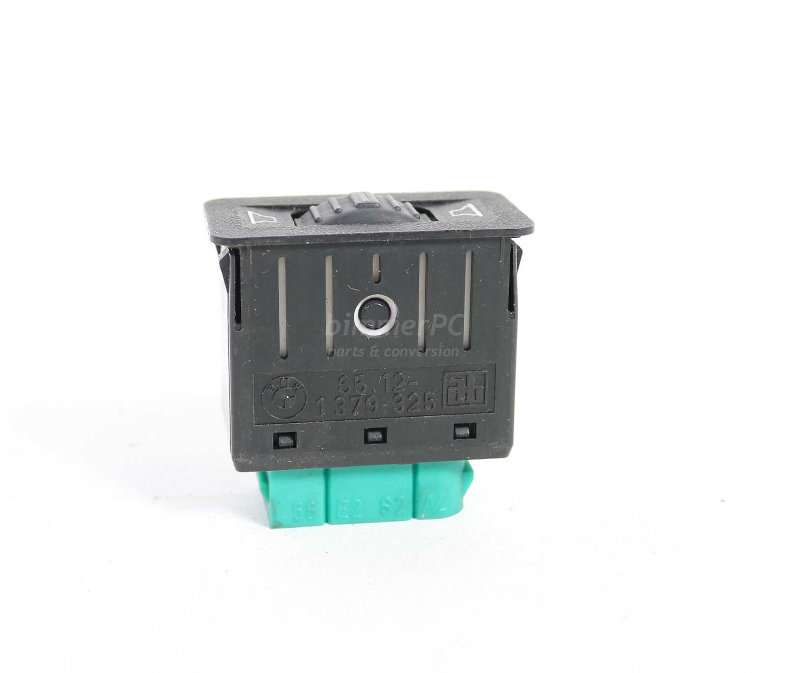 Picture of BMW 65121379325 Fader Control Loud Speaker Center Console Sound Switch Button HiFi E32 E24 E28 E30 for sale