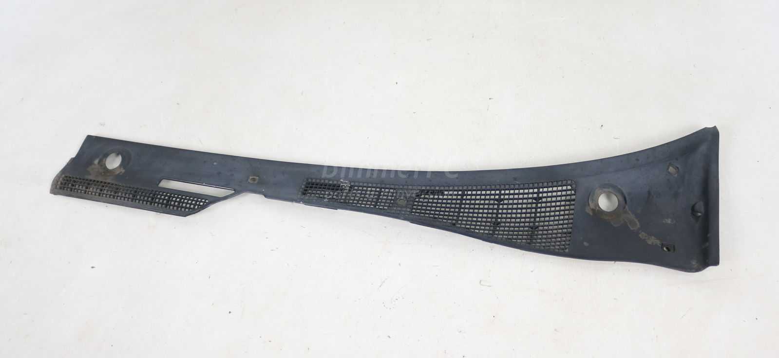 Picture of BMW 51711928935 Left Drivers Windshield Wipers Cowl Inlet Air Grille Trim Panel Grid E32 for sale