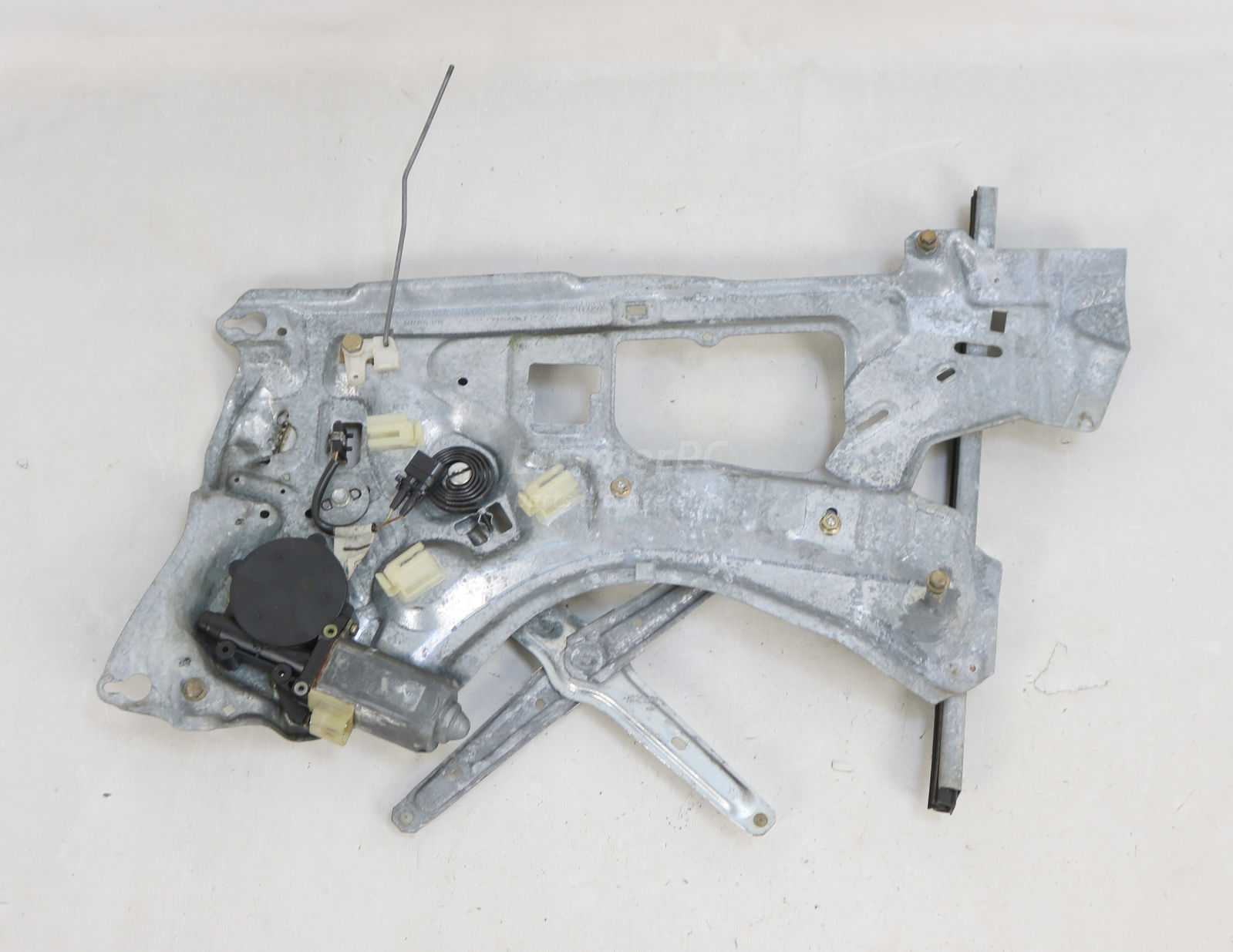 Picture of BMW 51341928324 Right Rear Door Window Regulator w Motor Gearbox E32 Short Wheelbase for sale