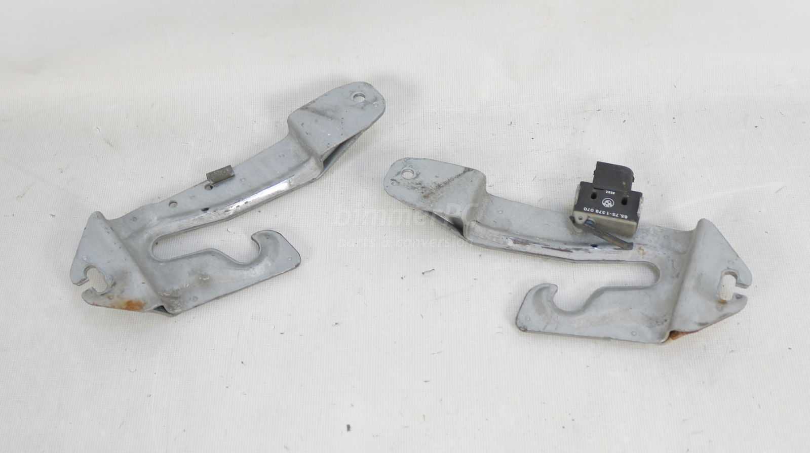 Picture of BMW  Hood Latches Brackets Left Right Set Pair E32 E34 for sale