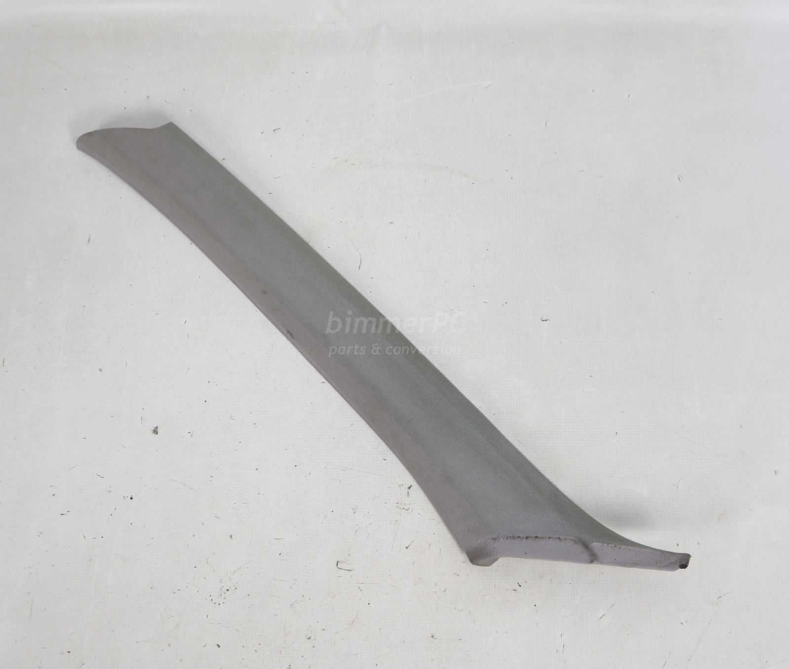 Picture of BMW 51438114583 Left Drivers A Pillar Column Trim Cover Panel Gray E32 Early for sale