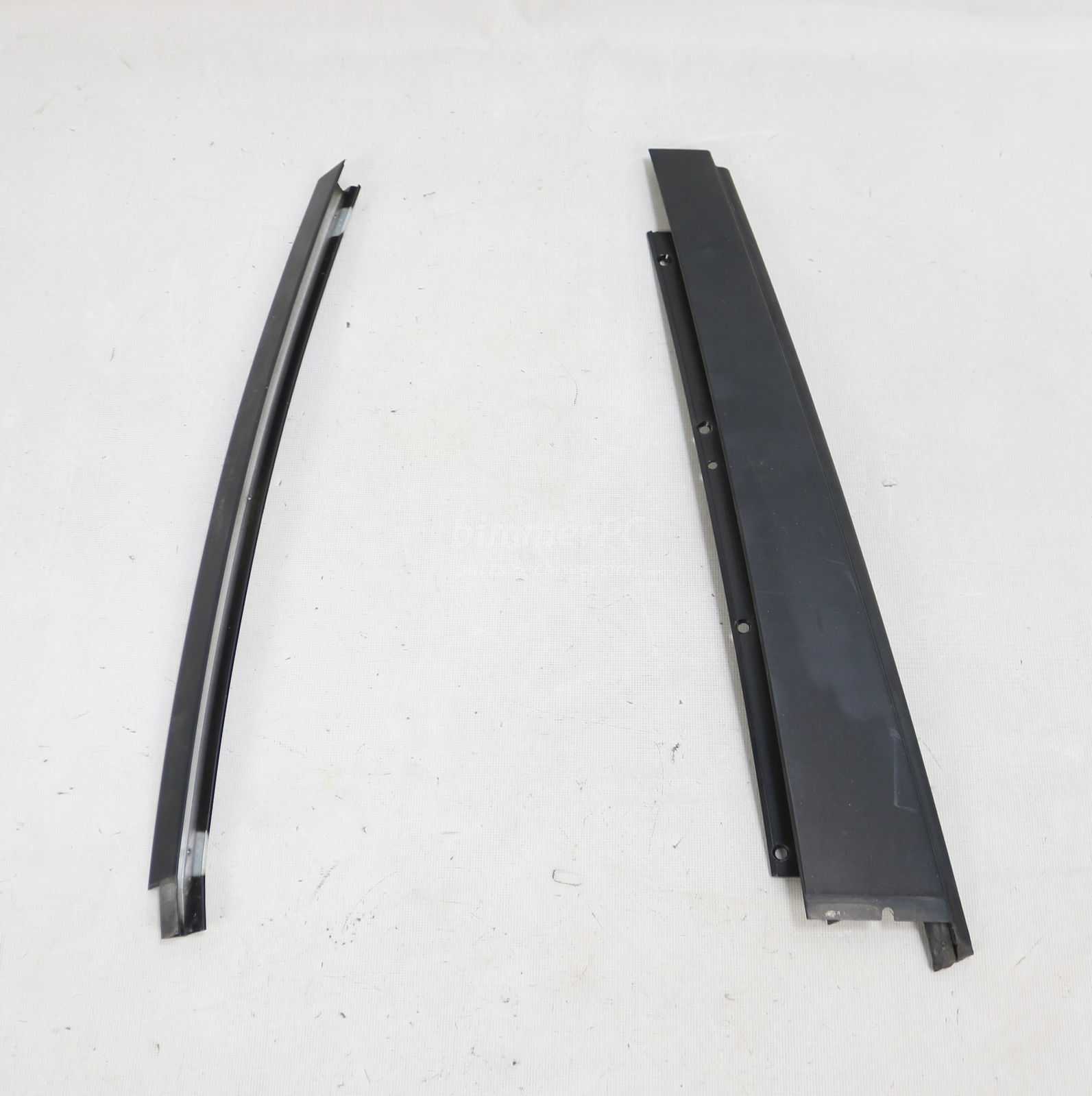 Picture of BMW 51341928858 Rear Right Door Exterior B Pillar Glass Guide Side Edge Trims Moulding Panels E32 for sale