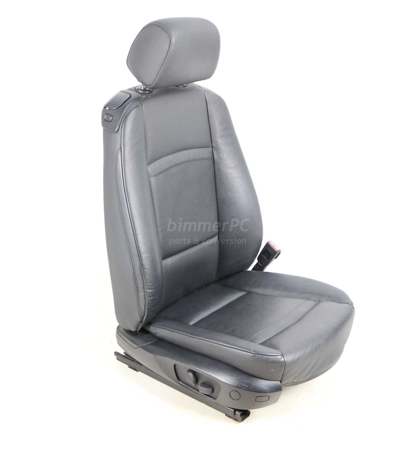 Picture of BMW 52109149376 Black Leather Front Right Passengers Heated Power Seat E92 Early for sale