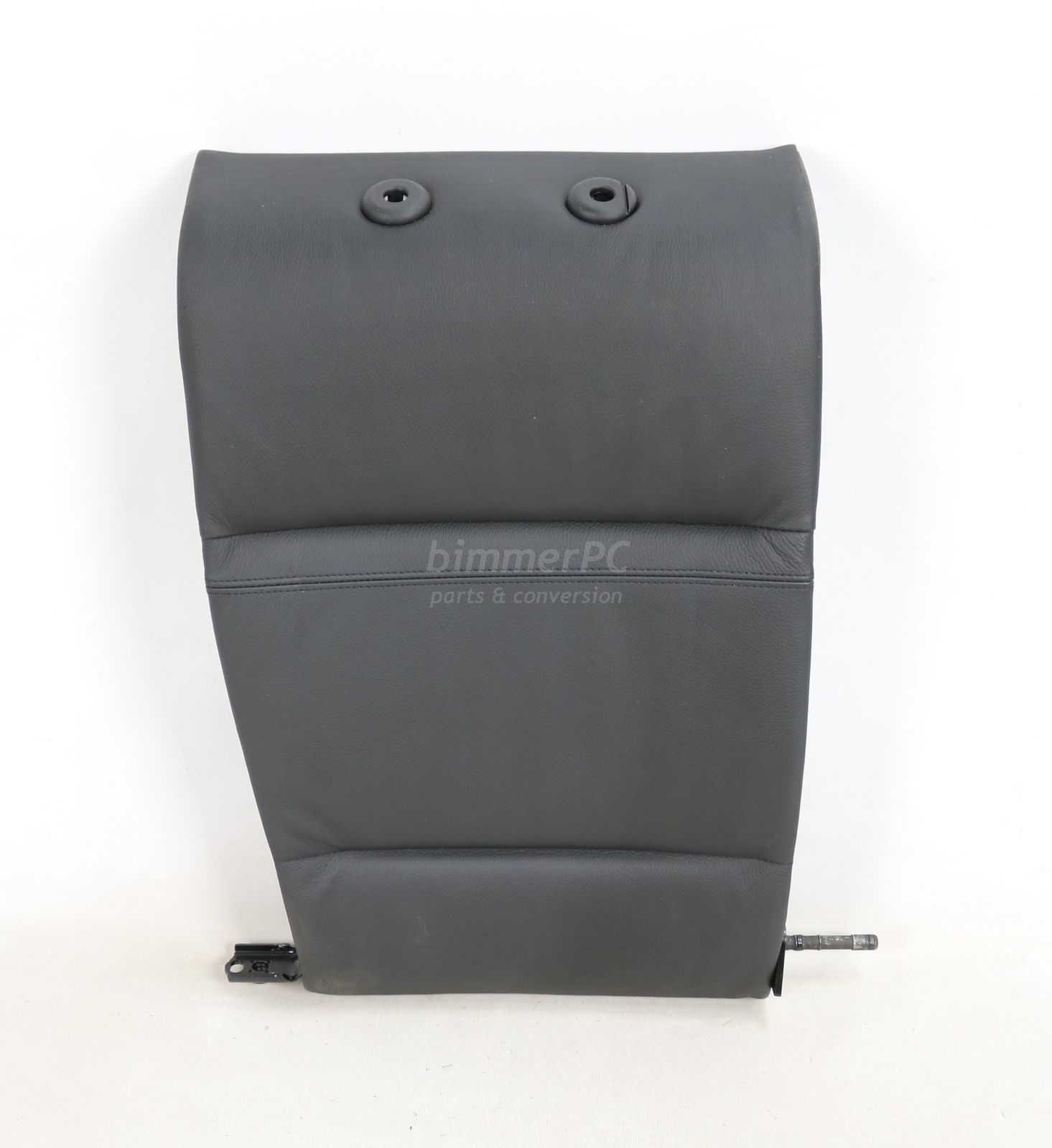 Picture of BMW 52206972911 Black Leather Right Rear Seat Backrest Cushion w Fold Down E92 Coupe for sale