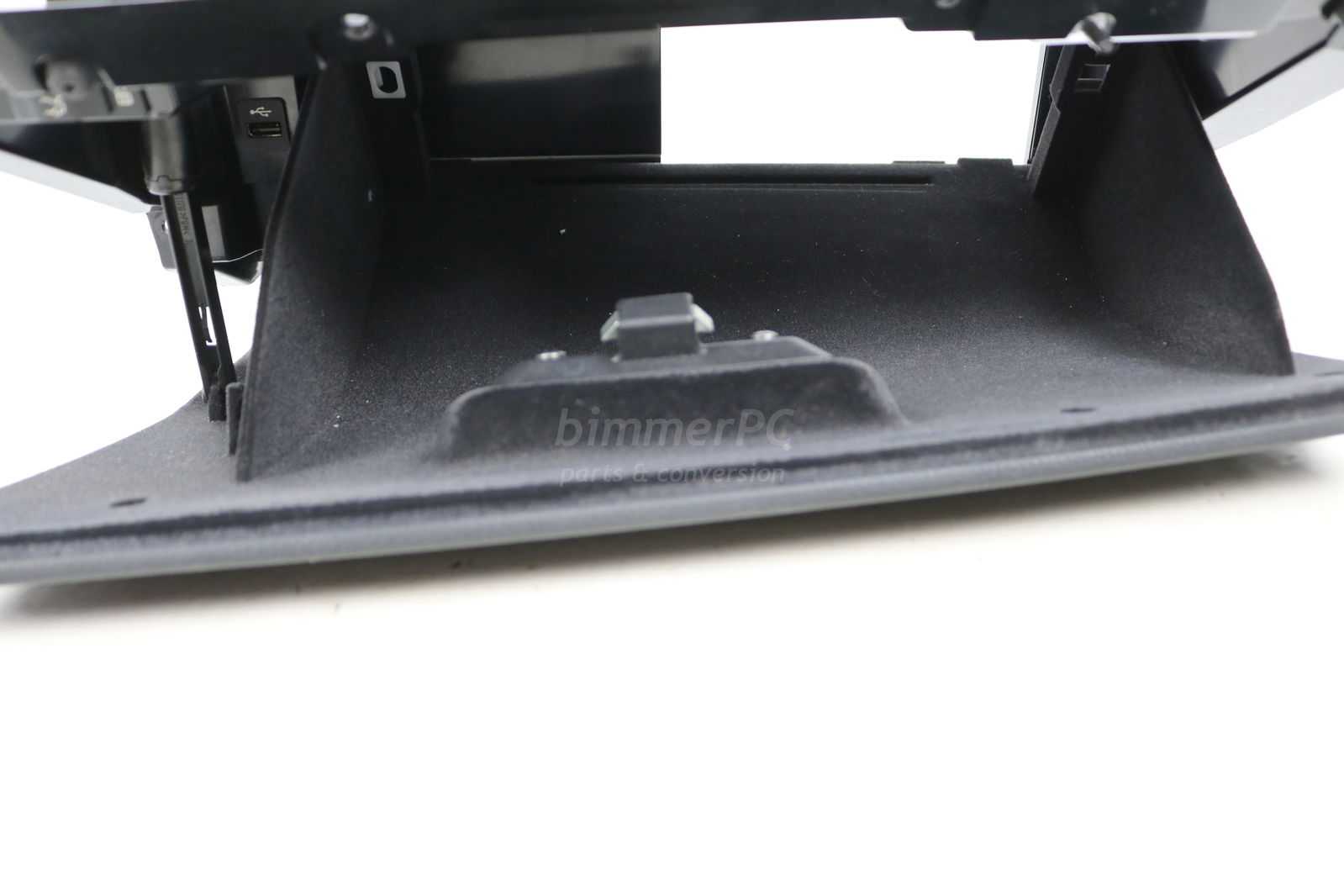 Picture of BMW 51169110539 Black Glovebox Glove Box w Mounting Bracket Latch E90 E91 E92 for sale