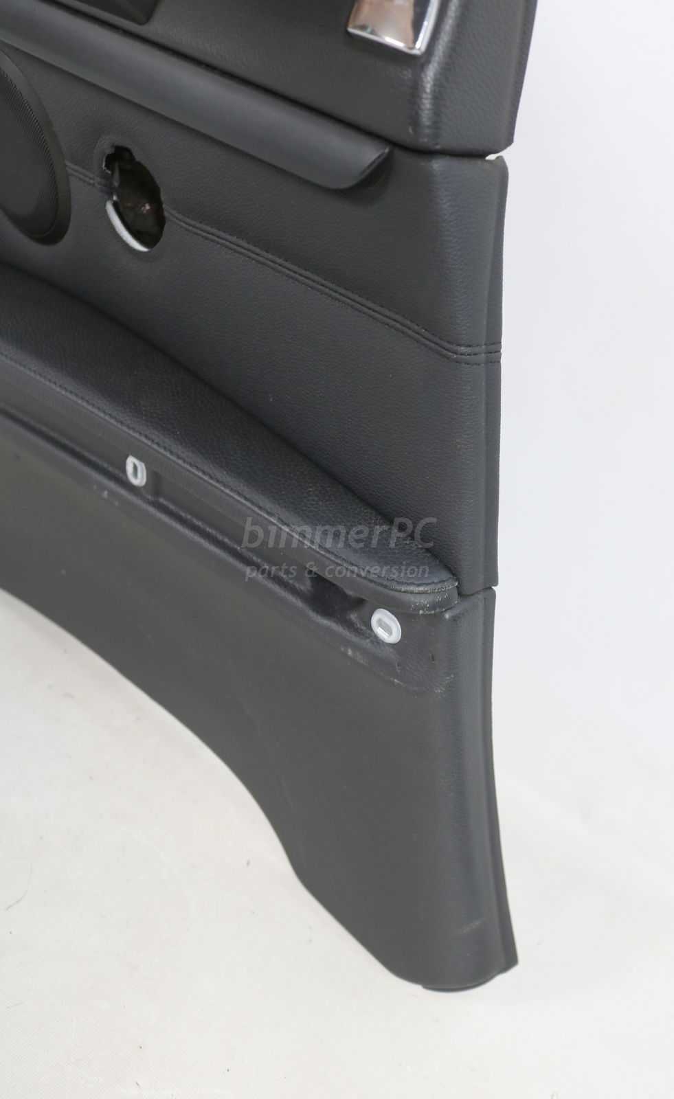 Picture of BMW 51437218819 Rear Left Drivers Side Lateral Trim Panel Black Leather E92 Coupe for sale