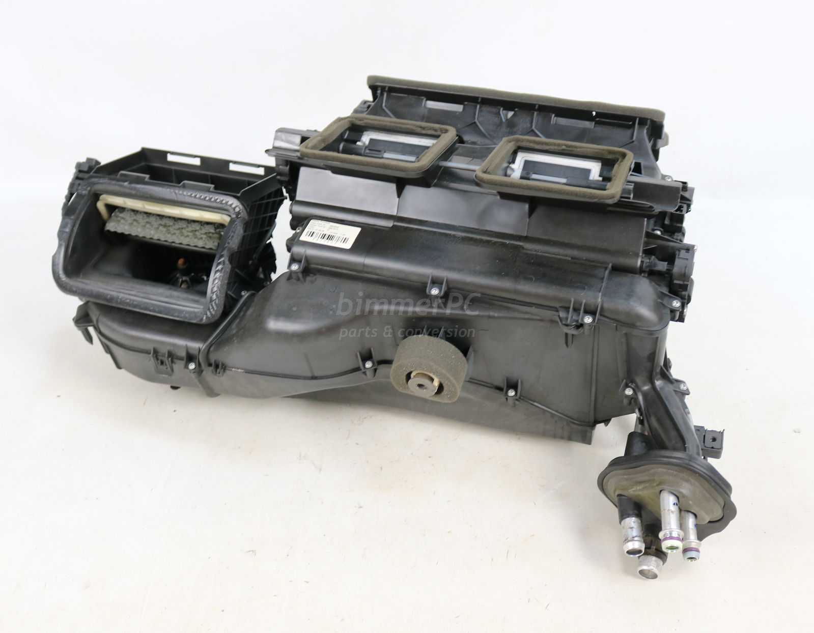 Picture of BMW 64119136170 Heater Box Housing AC Evaporator w Blower E90 E92 E93 Early for sale