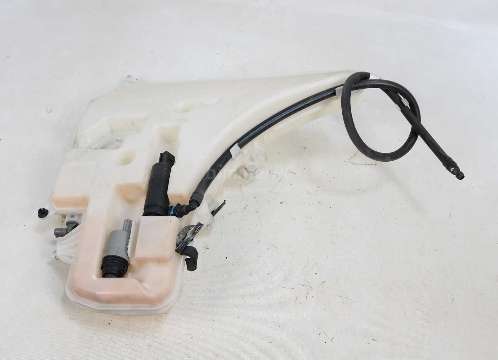 Picture of BMW 61677157145 Windshield Washer Tank Fluid Reservoir Wash Pumps Headlamp Cleaning E92 E93 for sale