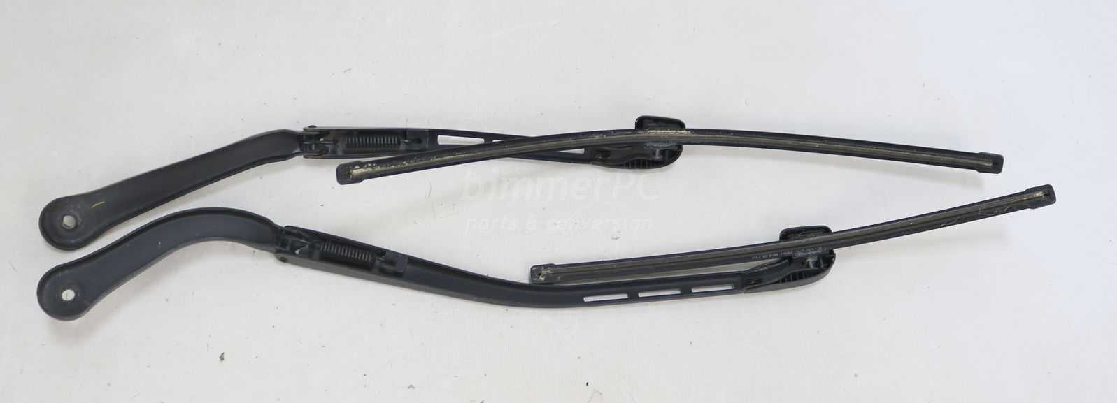 Picture of BMW  Front Windshield Wipers Arms Left Right Set E90 E91 E92 E93 Early for sale