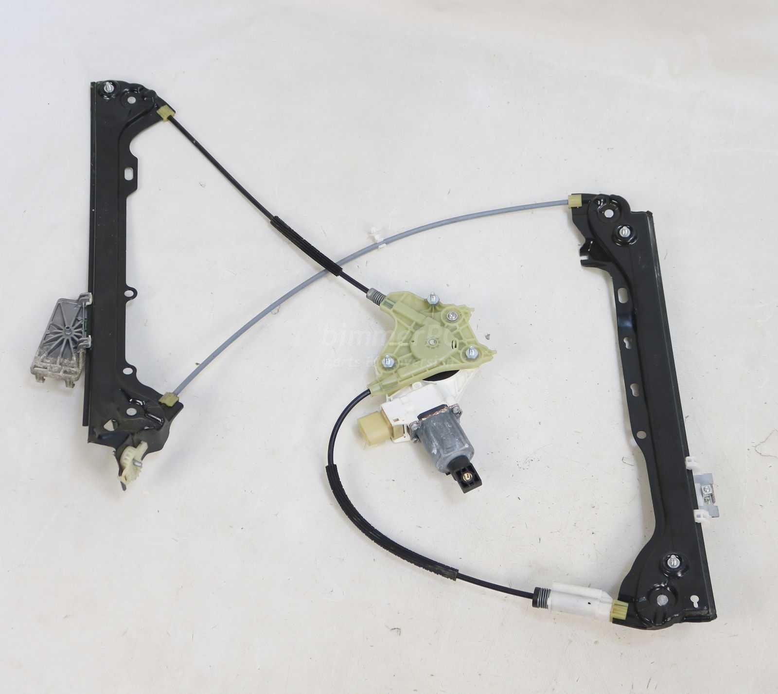 Picture of BMW 51337193455 Left Front Drivers Window Regulator w Motor E92 Coupe E93 Convertible for sale