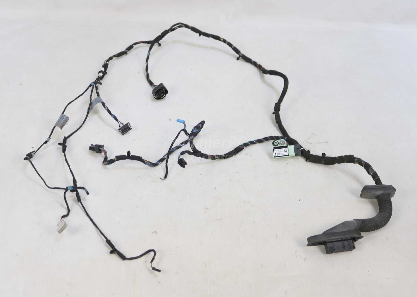 Picture of BMW 61129259814 Left Front Drivers Door Cable Wiring Harness E92 Coupe Late for sale