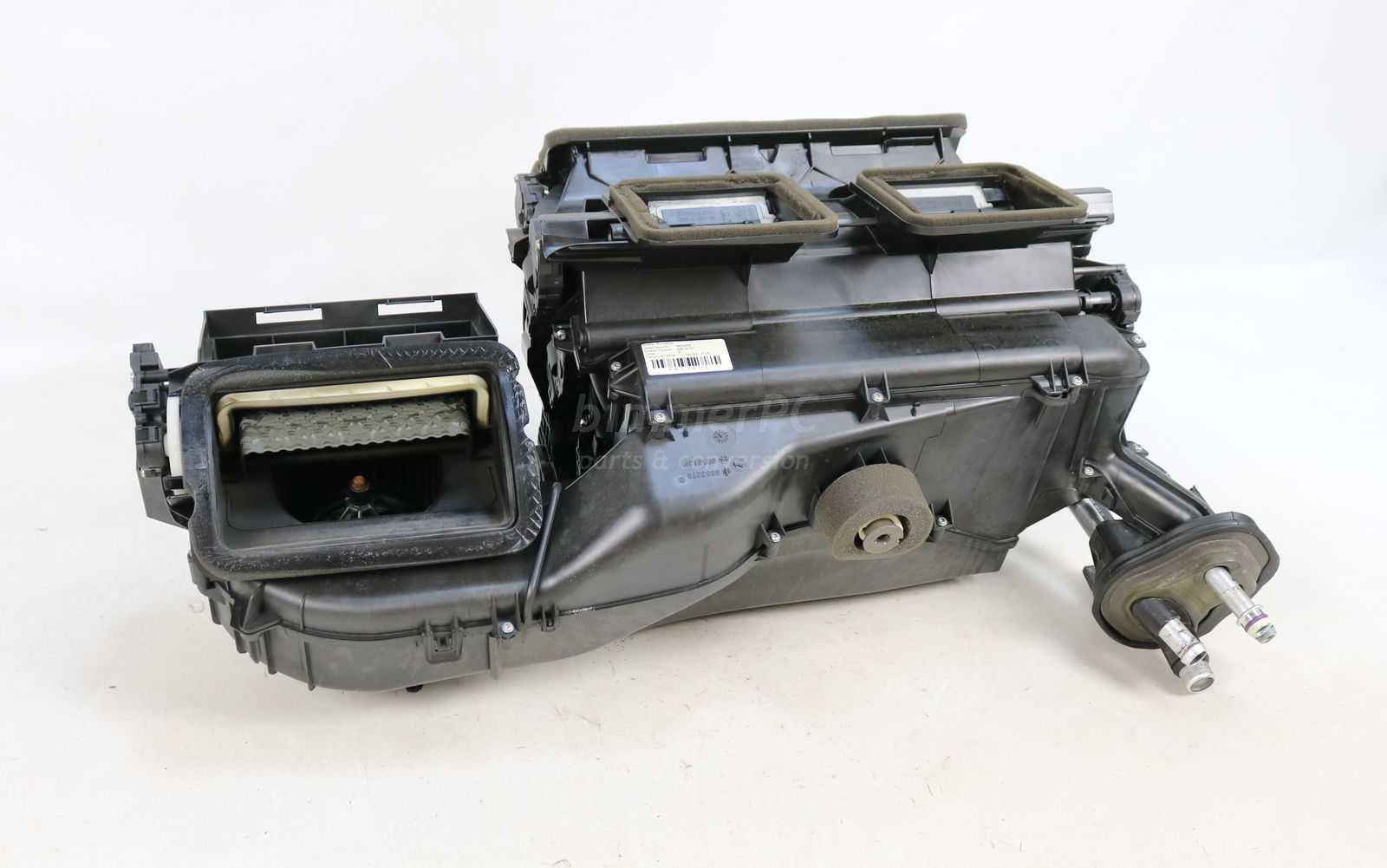 Picture of BMW 64119136170 Heater Box Housing AC Evaporator w Blower E90 E92 E93 Early for sale