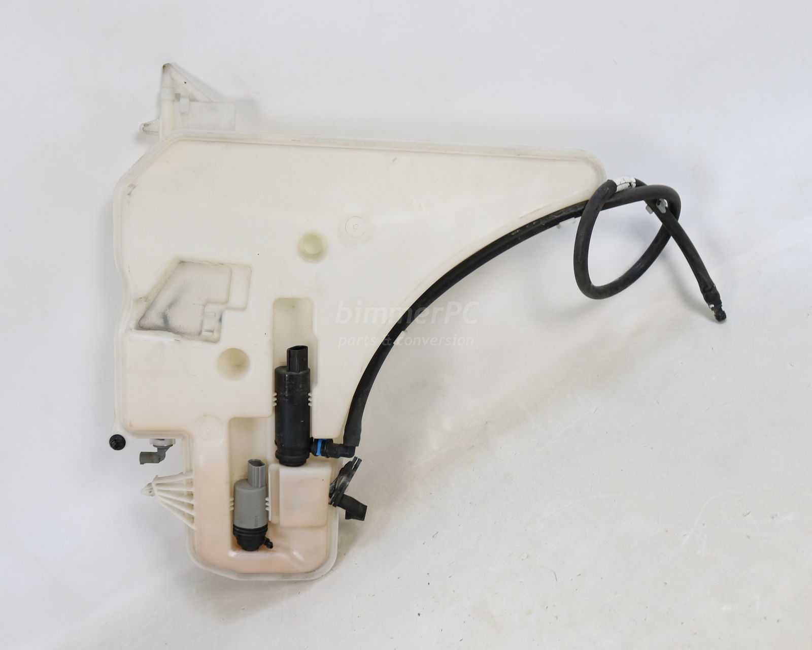 Picture of BMW 61677157145 Windshield Washer Tank Fluid Reservoir Wash Pumps Headlamp Cleaning E92 E93 for sale