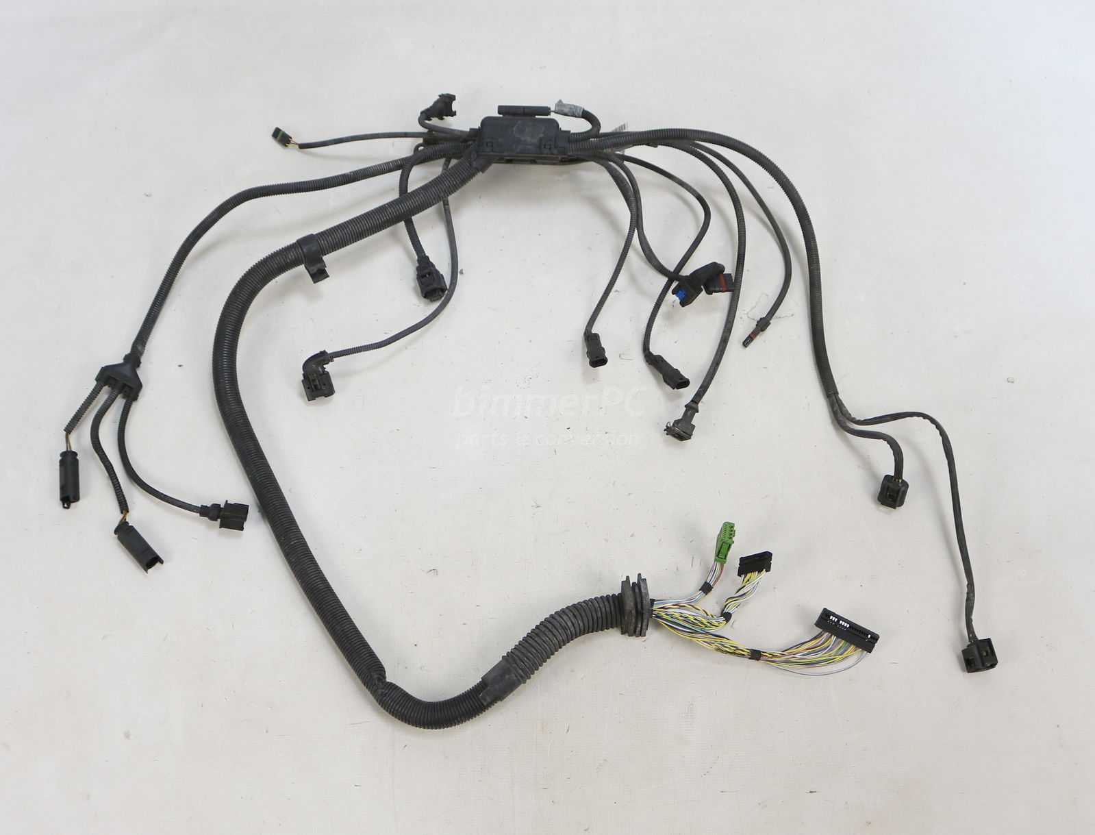 Picture of BMW 12517566552 Engine Main Cable Wiring Harness N52n I6 E90 E92 E93 E88 Late for sale