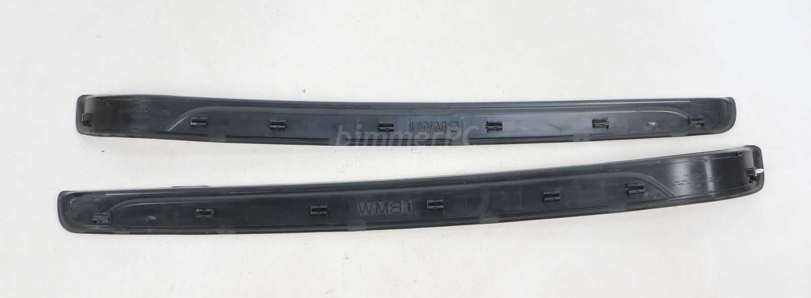 Picture of BMW 51477201965 Front Door Sill Plate Entry Panels Edge Trims Left Right Set E92 E93 for sale