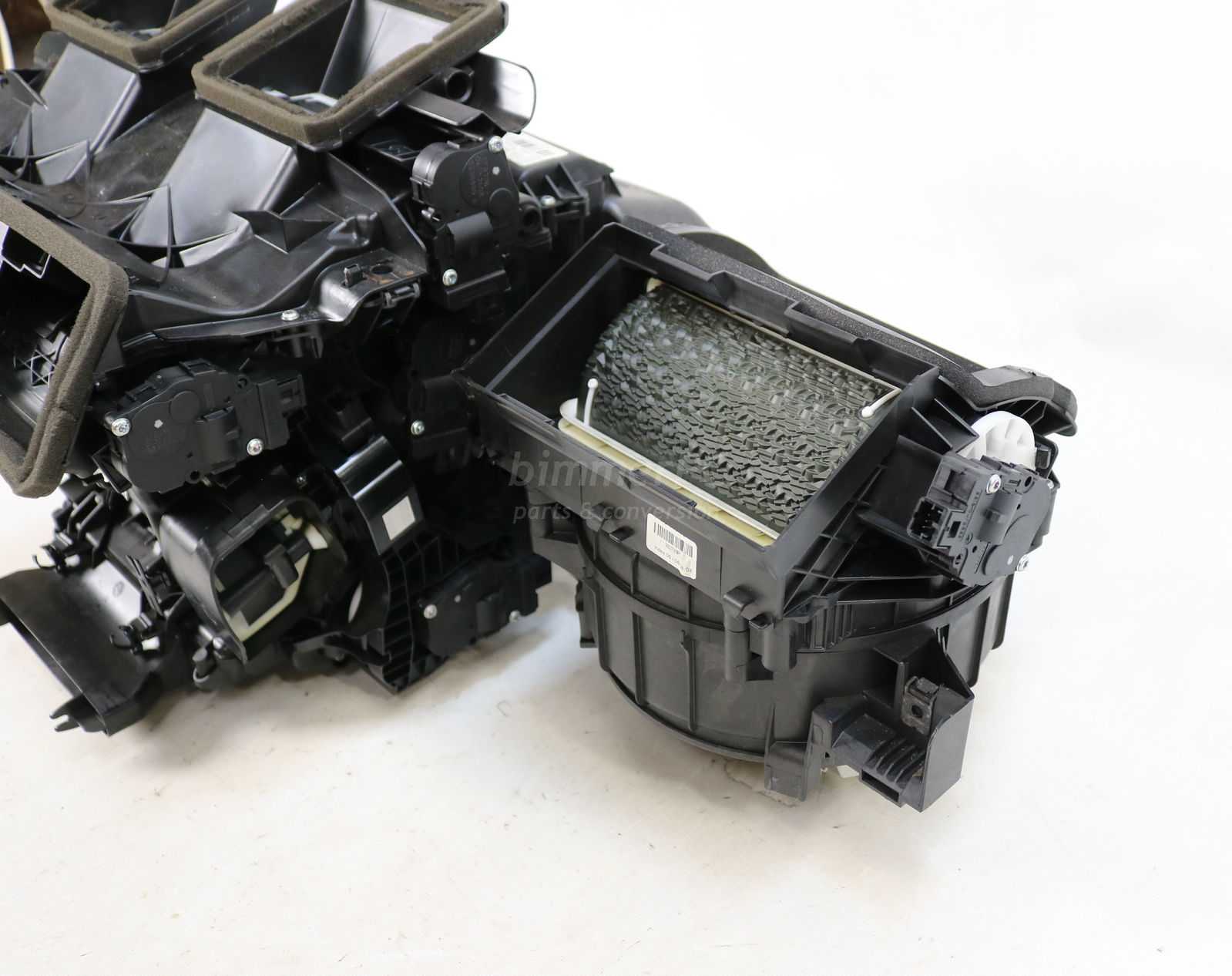 Picture of BMW 64119136170 Heater Box Housing AC Evaporator w Blower E90 E92 E93 Early for sale