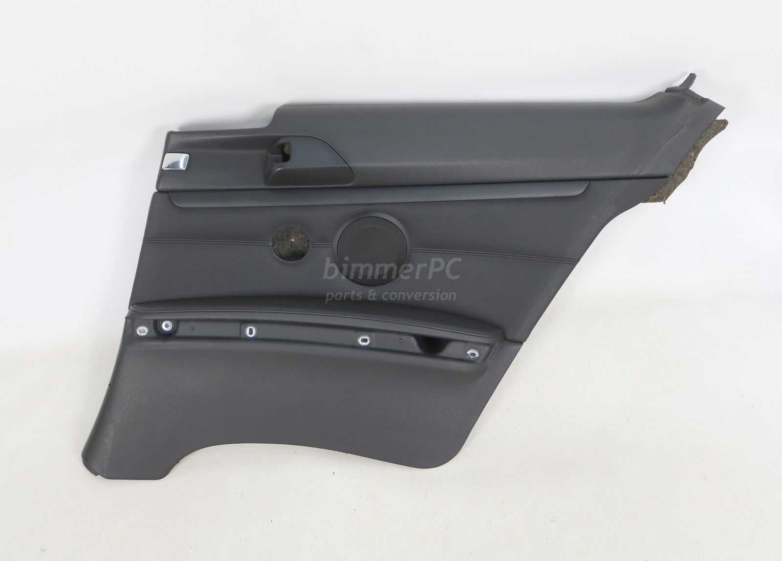 Picture of BMW 51437218820 Rear Right Passengers Side Lateral Trim Panel Black Leather E92 Coupe for sale