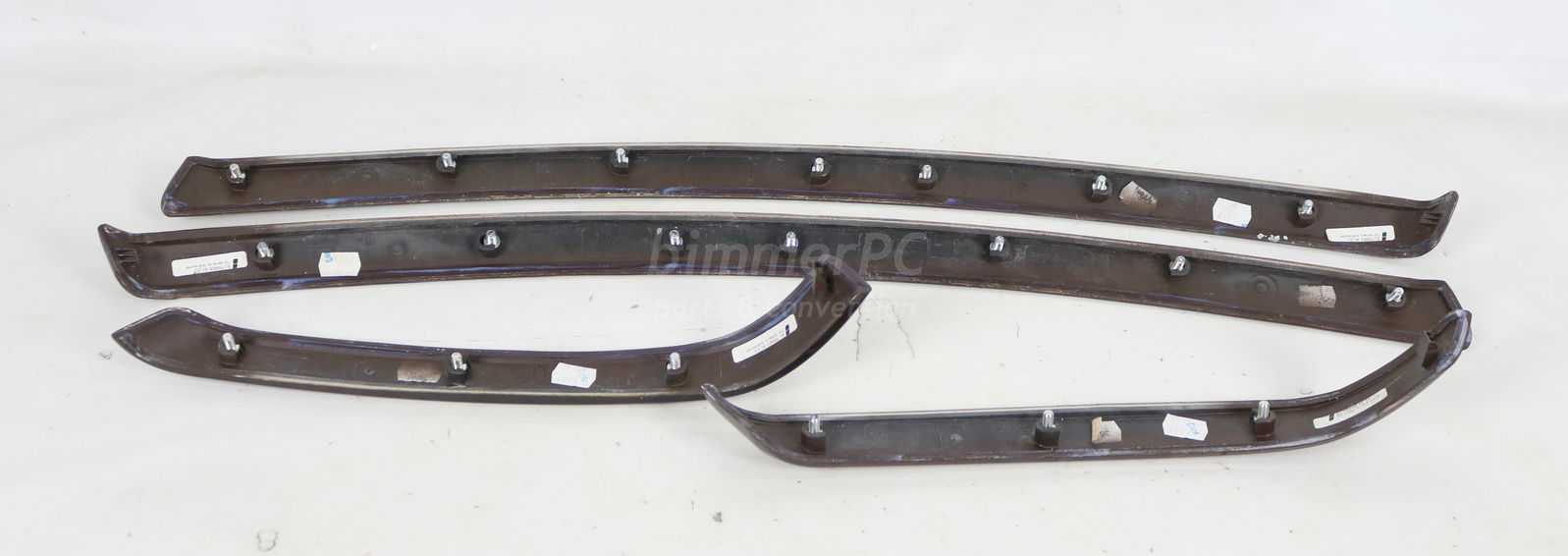 Picture of BMW 51419173688 Door Panels Side Wood Trims Set Burr Walnut E90 E91 LCI Late for sale