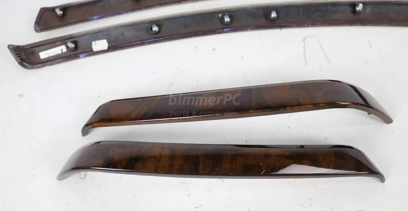 Picture of BMW 51419173688 Door Panels Side Wood Trims Set Burr Walnut E90 E91 LCI Late for sale