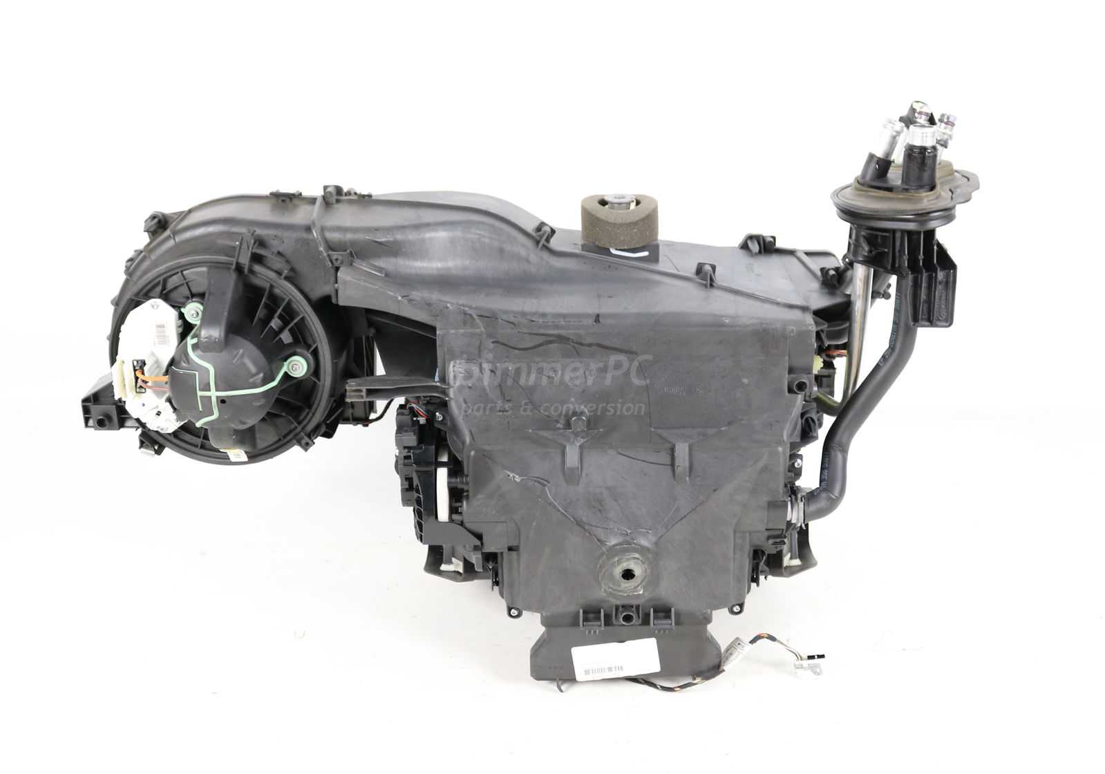 Picture of BMW 64119136170 Heater Box Housing AC Evaporator w Blower E90 E92 E93 Late for sale