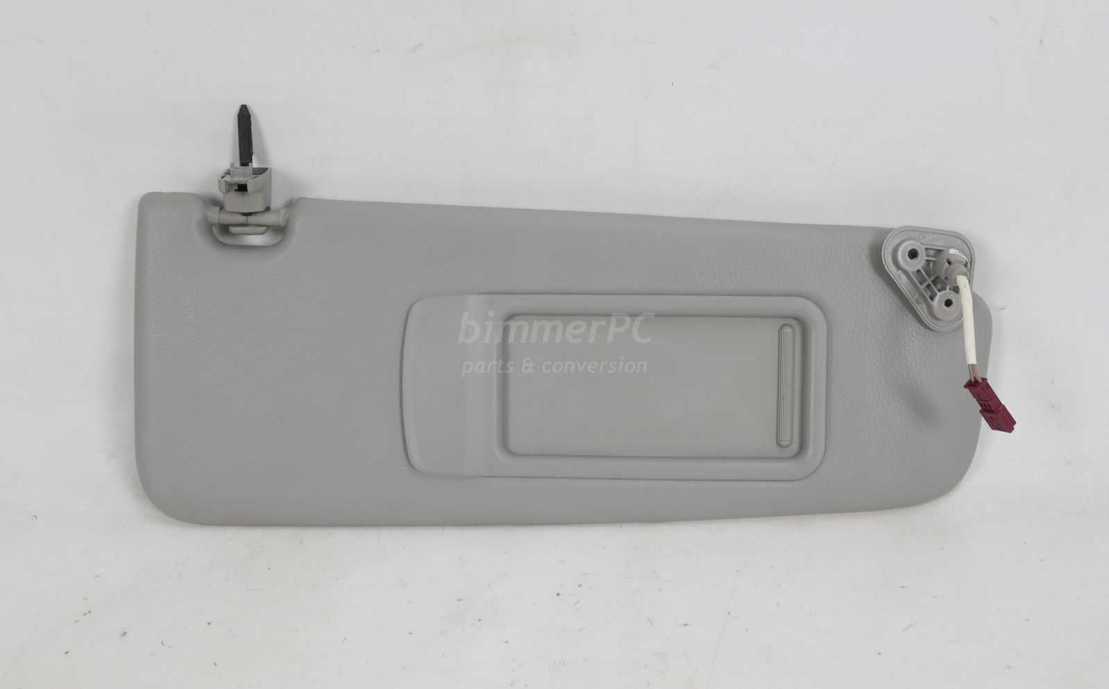 Picture of BMW 51167252054 Passengers Right Sun Visor Blind Shade Gray E91 E90 E84 for sale