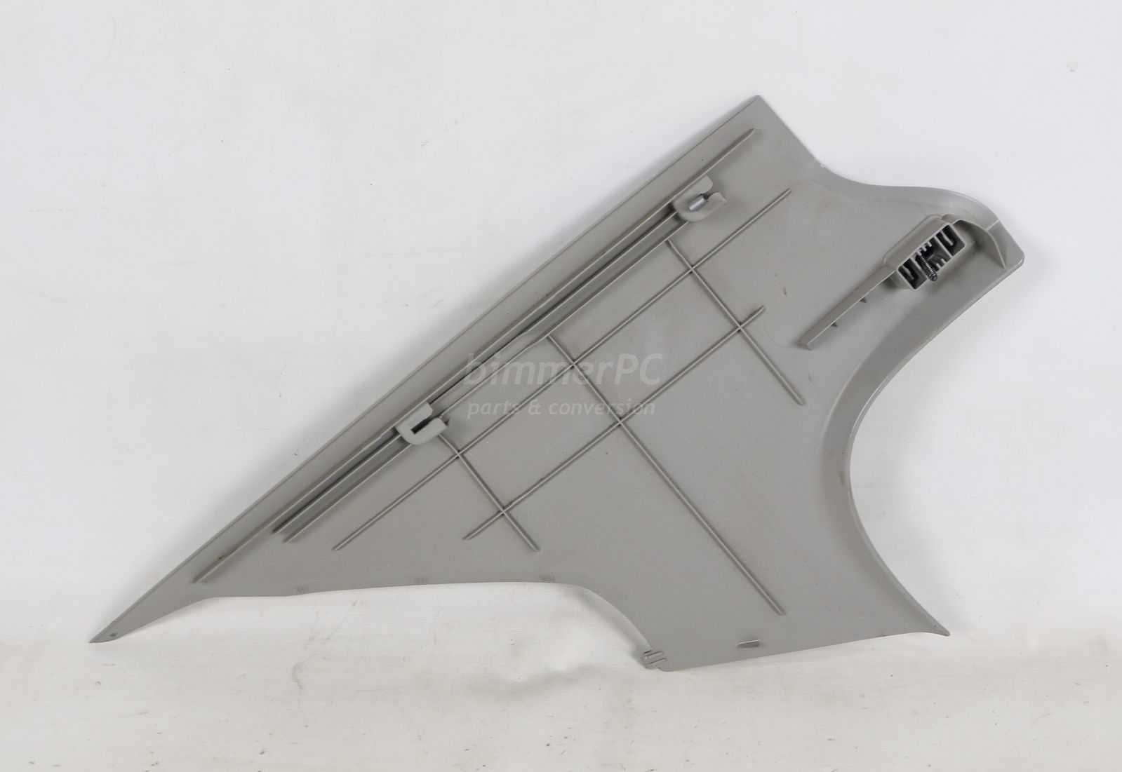 Picture of BMW 51437249668 Rear Right Passengers C Pillar Column Panel Trim Cover Gray Hellgrau E90 LCI for sale