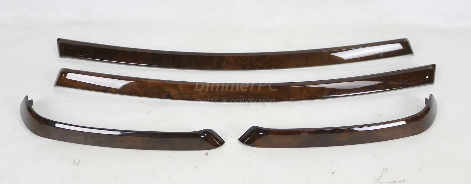 Picture of BMW 51419173688 Door Panels Side Wood Trims Set Burr Walnut E90 E91 LCI Late for sale