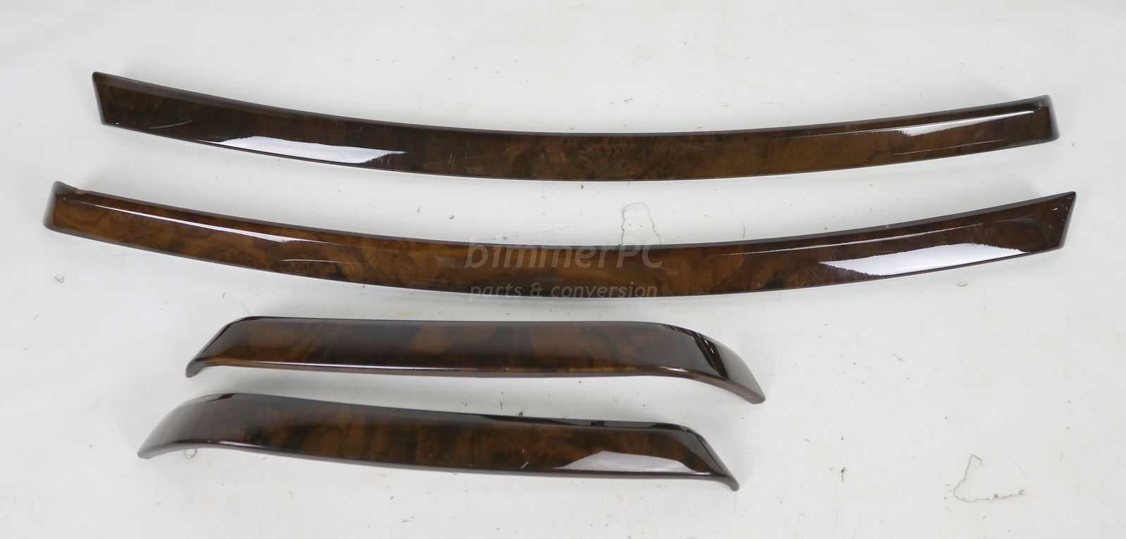 Picture of BMW 51419173688 Door Panels Side Wood Trims Set Burr Walnut E90 E91 LCI Late for sale