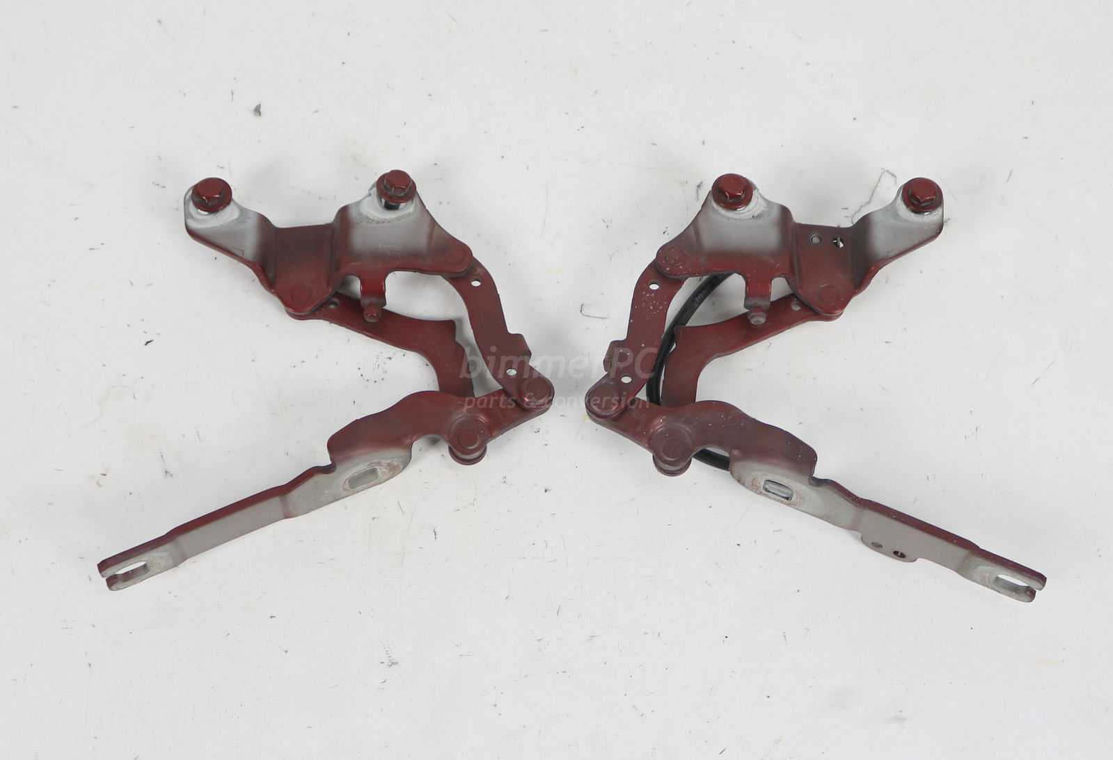 Picture of BMW  Front Hood Hinges Mounting Arms Brackets Left Right Set Pair E90 E91 E92 E93 for sale