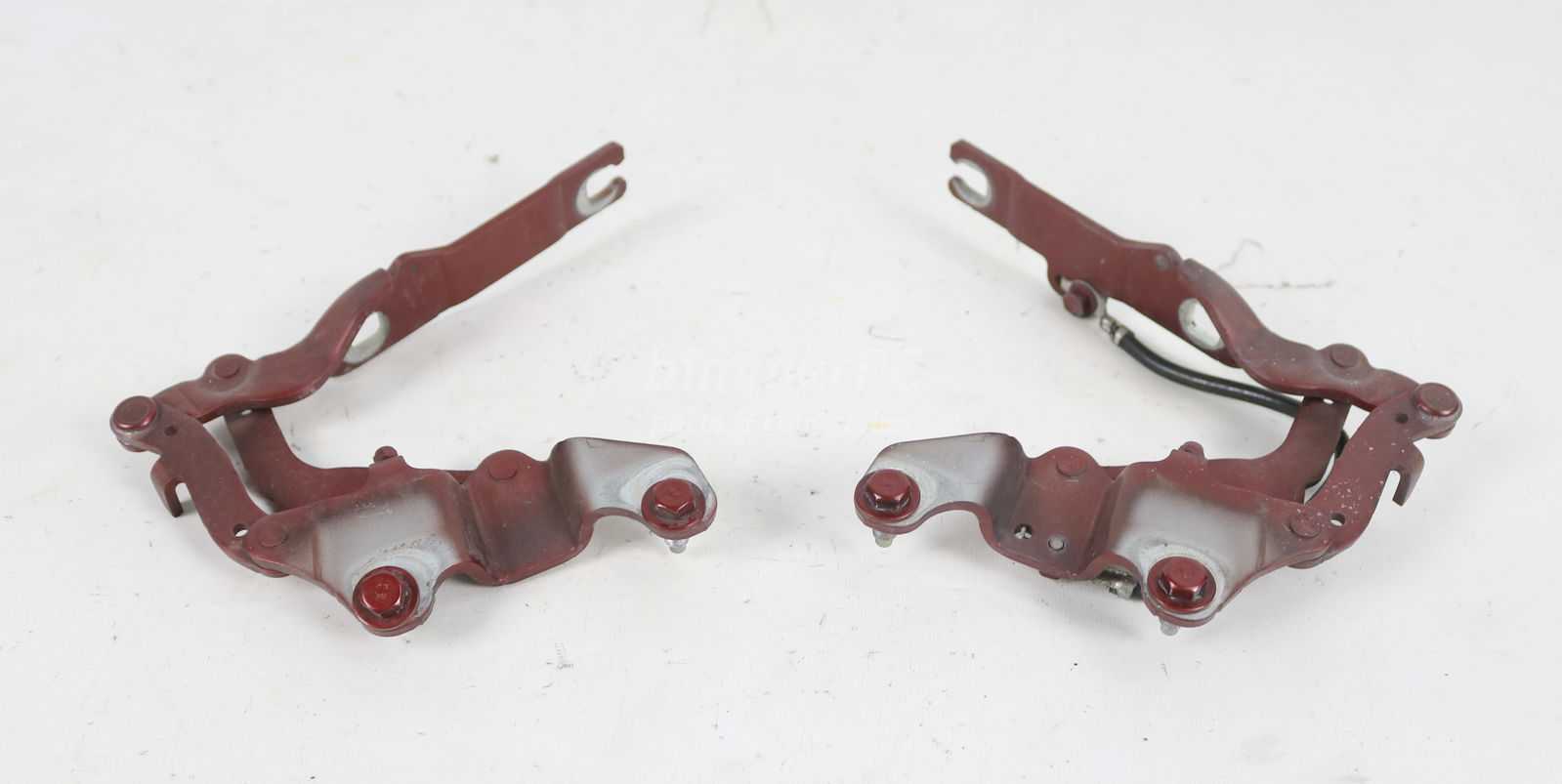 Picture of BMW  Front Hood Hinges Mounting Arms Brackets Left Right Set Pair E90 E91 E92 E93 for sale