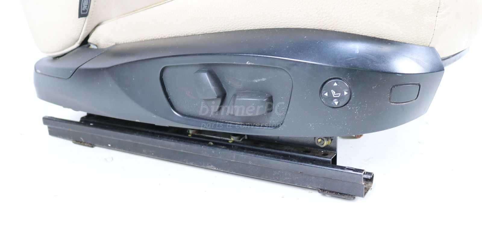 Picture of BMW  Front Right Passengers Heated Power Seat Oyster Leather E90 E91 LCI Late for sale